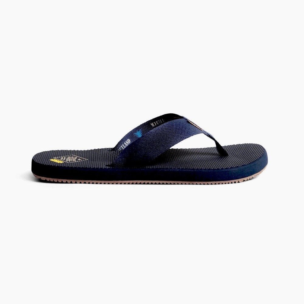 FREE‎ WATERS Supreem Dude Flip Flop Shoes Mens US 10 Black Leather